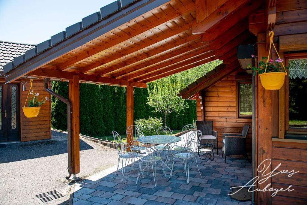 Chalet La Calougeotte, Jardin, Spa Et Sauna Prives Le Ménil Exterior photo