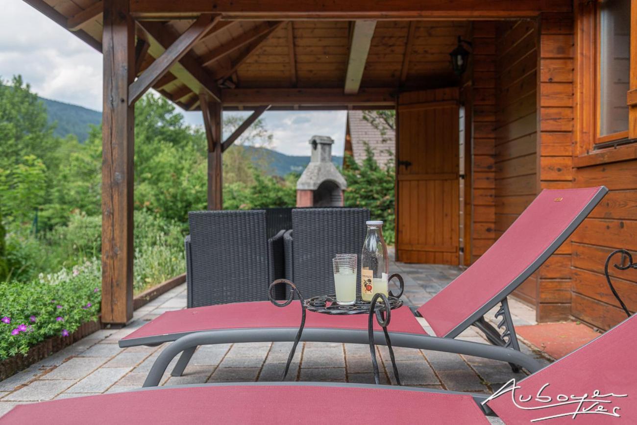 Chalet La Calougeotte, Jardin, Spa Et Sauna Prives Le Ménil Exterior photo