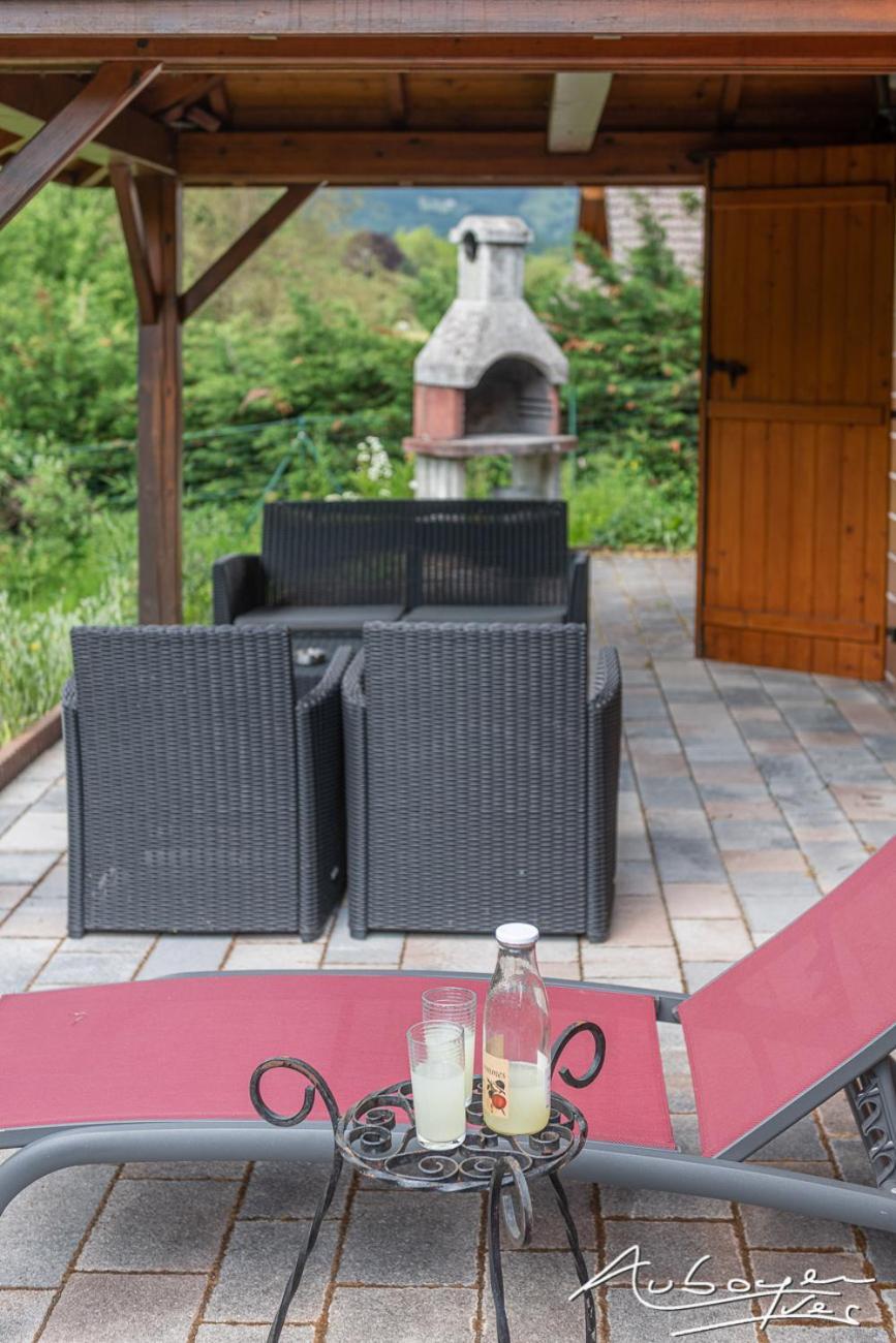 Chalet La Calougeotte, Jardin, Spa Et Sauna Prives Le Ménil Exterior photo